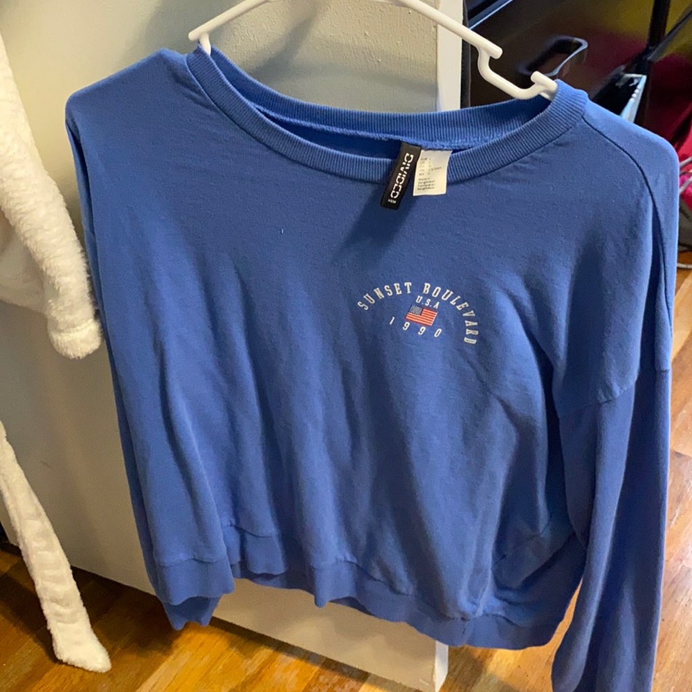 H&M Blue Long Sleeve
